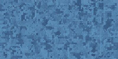 The primary subject of the image is a blue tile with a pattern of dots. The setting is a blue background, and the visual style appears to be a digital art or illustration. The dominant colors are blue and white, creating a calm and soothing atmosphere.