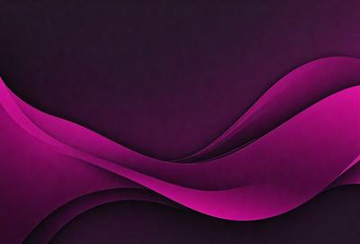 The primary subject of the image is a purple wave, which is the main focus of the scene. The wave is depicted in a digital art style, giving it a modern and visually appealing appearance. The setting is a dark background, which contrasts with the vibrant purple wave, creating a striking visual effect. The overall atmosphere of the image is dynamic and energetic, with the purple wave representing a sense of movement and flow.