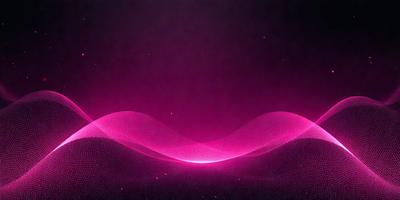 The primary subject of the image is a pink, swirling, and curved design. The setting is a dark background, which contrasts with the vibrant pink color of the design. The visual style appears to be a digital art or illustration, as the design is smooth and fluid. The colors and mood of the image are predominantly pink, creating a warm and inviting atmosphere.