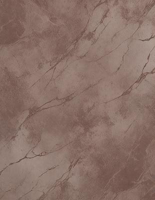 The primary subject of the image is a marble wall with a brown color. The setting is a room with a brown color scheme. The visual style is a close-up of the marble wall, showcasing its texture and pattern. The colors and mood of the image are warm and earthy, creating a sense of natural beauty and elegance.