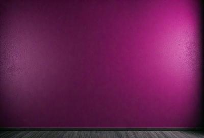 The primary subject of the image is a purple wall. The setting is a room with a purple wall, and the visual style is a photo. The dominant colors are purple and pink, creating a calm and soothing atmosphere.