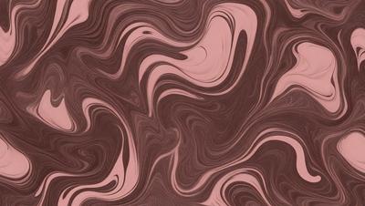 The primary subject of the image is a close-up of a brown and pink patterned surface, which appears to be a marbled or textured material. The setting is a room with a wall covered in this unique pattern. The visual style of the image is a close-up, which emphasizes the intricate details of the pattern. The colors and mood of the image are warm and inviting, with the brown and pink tones creating a sense of comfort and coziness.