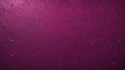 The primary subject of the image is a close-up of a purple leather surface. The setting is a room with a purple wall, and the visual style is a photo. The dominant colors in the image are purple and red, creating a warm and inviting atmosphere.
