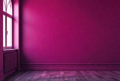 The primary subject of the image is a pink wall. The setting is a room with a pink wall, and the visual style is a photo. The dominant colors are pink, and the overall atmosphere is warm and inviting.