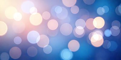 The primary subject of the image is a bright blue background with a pattern of white lights. The setting is a brightly lit room, and the visual style is a digital art or illustration. The dominant colors are blue and white, creating a calm and serene atmosphere.
