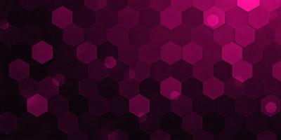 The primary subject of the image is a purple background with a pattern of hexagons. The setting is a close-up of the purple background, showcasing the intricate pattern of hexagons. The visual style is a patterned background, which gives the image a unique and artistic appearance. The colors and mood of the image are predominantly purple, creating a calm and soothing atmosphere.