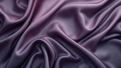 The primary subject of the image is a purple fabric, which is the main object, scene, or focus of the image. The setting or background is a purple cloth, and the visual style is a close-up of the purple fabric. The colors and mood of the image are predominantly purple, creating a calm and serene atmosphere.
