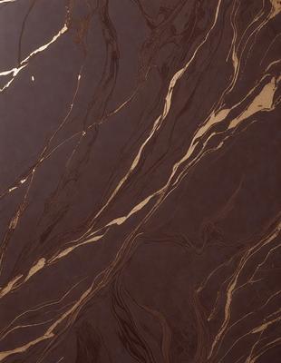 The primary subject of the image is a marble-like pattern with gold accents. The setting is a dark background, which contrasts with the gold and brown colors of the pattern. The visual style appears to be a combination of a photo and digital art, creating a unique and intricate design. The overall atmosphere of the image is elegant and sophisticated, with the gold accents adding a touch of luxury.
