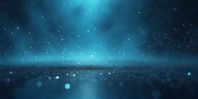 The primary subject of the image is a blue background with a pattern of white stars. The setting appears to be a dark, starry night, with the blue background providing a contrasting backdrop. The visual style of the image is a combination of a photo and digital art, creating a unique and captivating atmosphere. The colors and mood of the image are predominantly dark and moody, with the white stars adding a touch of brightness and contrast to the overall scene.