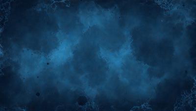 The primary subject of the image is a blue background with a pattern of white dots. The setting appears to be a dark, cloudy sky. The visual style of the image is a combination of a photo and digital art, creating a unique and intriguing atmosphere. The dominant colors are blue and white, with the blue background and white dots, while the overall mood is somewhat mysterious and captivating.