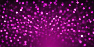 The primary subject of the image is a purple background with a pattern of pink lights. The setting is a dark room, and the visual style appears to be a digital art or illustration. The dominant colors are purple and pink, creating a warm and inviting atmosphere.