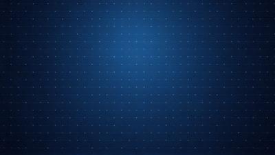 The primary subject of the image is a blue background with a pattern of dots. The setting is a dark room, and the visual style appears to be a digital art or illustration. The dominant colors are blue and black, creating a calm and serene atmosphere.