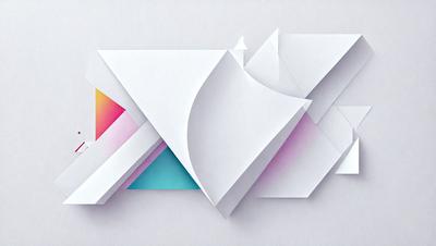 The primary subject of the image is a white paper cutout of a boat. The boat is the main object, scene, or focus of the image. The setting is a white background, which provides a clean and minimalistic environment for the boat cutout. The visual style is a paper cutout, which gives the image a unique and artistic appearance. The colors and mood of the image are predominantly white, creating a sense of simplicity and elegance.