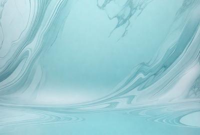 The primary subject of the image is a blue ocean with a few ripples. The setting is a vast expanse of water, and the visual style is a photo. The colors and mood of the image are predominantly blue, creating a serene and calming atmosphere.