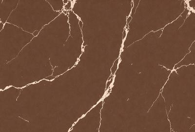 The image features a brown marbled wall with a pattern of white veins. The wall appears to be made of stone or a similar material. The overall atmosphere of the image is warm and natural, with the brown and white colors creating a sense of depth and texture.