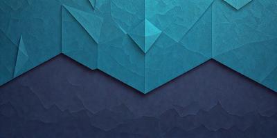 The primary subject of the image is a blue geometric pattern, which appears to be a piece of art or a design. The setting is a dark blue background, which contrasts with the bright blue geometric pattern. The visual style of the image is a combination of digital art and illustration, as it features a unique and intricate design. The colors and mood of the image are predominantly blue, creating a calm and serene atmosphere.