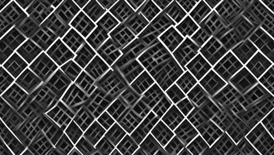 The primary subject of the image is a black and white pattern, which appears to be a woven or knitted design. The setting is a black background, which contrasts with the pattern. The visual style is a combination of a photo and a digital art or illustration, as the pattern is intricate and detailed. The colors and mood of the image are predominantly black and white, giving it a classic and timeless appearance.