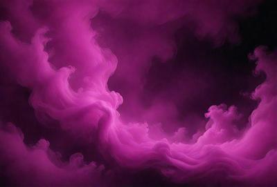 The primary subject of the image is a purple cloud, which is the main object, scene, or focus of the image. The setting or background of the image is a dark sky, which provides a contrasting backdrop for the purple cloud. The visual style of the image is a digital art or illustration, as it appears to be a computer-generated or digitally created piece. The dominant colors in the image are purple and dark, creating a moody and dramatic atmosphere.