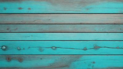 The primary subject of the image is a wooden surface with a blue color. The setting is a wooden floor, and the visual style is a photo. The dominant colors are blue and wood, creating a calm and natural atmosphere.