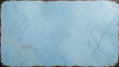 The primary subject of the image is a blue surface, possibly a wall or a piece of fabric. The setting is a room with a blue background, and the visual style appears to be a combination of a photo and a drawing. The colors and mood of the image are predominantly blue, creating a calm and serene atmosphere.
