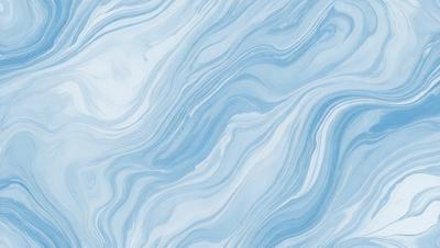 The primary subject of the image is a blue and white ocean wave. The setting is the ocean, with the wave rolling in. The visual style is a digital art or illustration, creating a realistic and detailed representation of the wave. The dominant colors are blue and white, giving the image a calming and serene atmosphere.