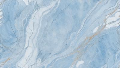 The primary subject of the image is a marble-like surface with a blue and white color scheme. The setting is a large, open space with a blue and white marble-like surface. The visual style is a close-up of the marble-like surface, showcasing its intricate patterns and textures. The colors and mood of the image are predominantly blue and white, creating a serene and elegant atmosphere.