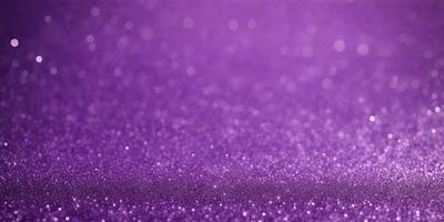 Purple glittery surface, with a purple background.