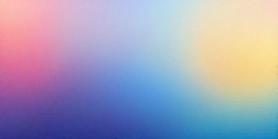 The primary subject of the image is a blue and purple background. The setting is a large, open space with a colorful sky. The visual style is a combination of a photo and digital art, creating a unique and vibrant atmosphere. The dominant colors are blue and purple, which contribute to a calm and serene mood.