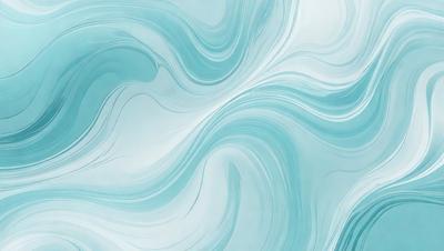 The primary subject of the image is a blue and white swirl pattern, which appears to be a digital art or illustration. The setting is a blue background, and the visual style is a combination of digital art and illustration. The dominant colors are blue and white, creating a calming and soothing atmosphere.
