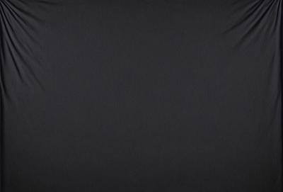 The primary subject of the image is a black background. The setting is a dark room, and the visual style is a simple, monochromatic design. The colors and mood are predominantly dark and moody, creating a sense of mystery or drama.