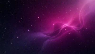 The primary subject of the image is a purple nebula, which is a swirling mass of gas and dust in space. The setting is a dark, star-filled sky, with the nebula being the main focus of the image. The visual style is a combination of a photo and digital art, creating a unique and captivating representation of the nebula. The colors and mood of the image are predominantly purple, giving it a serene and ethereal atmosphere.