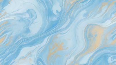 The primary subject of the image is a blue and yellow swirling pattern, which appears to be a painting or a digital artwork. The setting is a blue and white background, creating a visually appealing contrast. The visual style is a mix of artistic and digital elements, giving the impression of a modern and creative piece. The dominant colors are blue and yellow, which evoke a sense of energy and vibrancy. Overall, the image exudes a lively and dynamic atmosphere.
