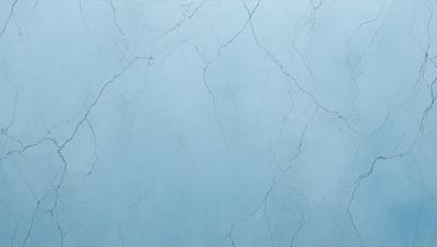 The primary subject of the image is a blue marble wall with white veins. The setting is a room with a blue background. The visual style is a close-up of the marble wall, showcasing its unique texture and design. The colors and mood of the image are predominantly blue and white, creating a calm and serene atmosphere.