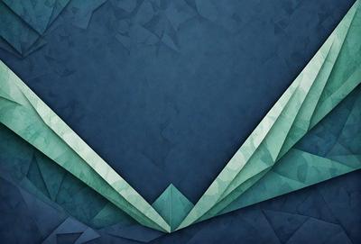 The primary subject of the image is a green and blue kite. The kite is displayed in a blue background, which adds to the overall atmosphere of the image. The visual style of the image is a combination of digital art and illustration, creating a unique and eye-catching design. The colors and mood of the image are vibrant and lively, with the green and blue kite being the focal point of the scene.