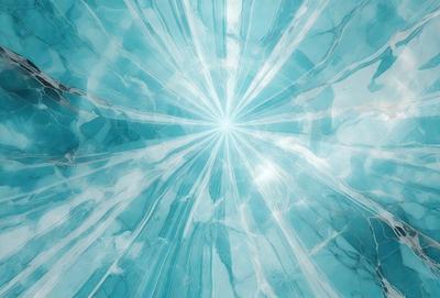 The primary subject of the image is a blue and white marble tile. The setting is a blue and white marble tile wall, which serves as the background. The visual style is a close-up of the marble tile, showcasing its intricate design. The colors and mood of the image are predominantly blue and white, creating a serene and elegant atmosphere.