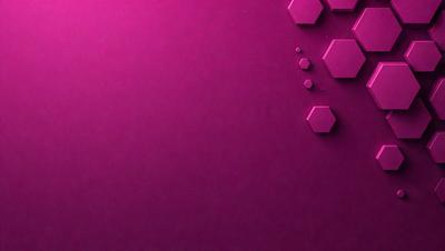 The primary subject of the image is a pink background with a pattern of geometric shapes. The setting is a wall, and the visual style appears to be a combination of digital art and illustration. The dominant colors are pink and purple, creating a warm and inviting atmosphere.
