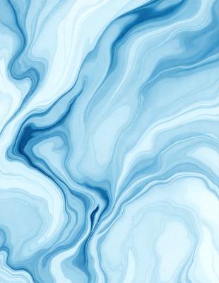 The primary subject of the image is a blue and white swirl pattern, which is the main object, scene, or focus of the image. The setting or background features a blue and white swirl pattern, which is the environment, backdrop, or surface visible in the image. The visual style of the image is a digital art or illustration, as it is a digital representation of a swirl pattern. The dominant colors in the image are blue and white, creating a calm and soothing atmosphere.