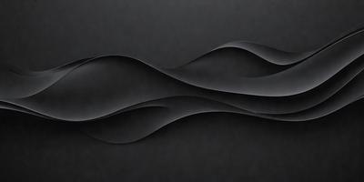 The primary subject of the image is a black and white illustration of a wave. The setting is a dark background, which contrasts with the wave illustration. The visual style is a combination of digital art and illustration, creating a unique and artistic representation of the wave. The colors and mood of the image are predominantly black and white, giving it a classic and timeless appearance.