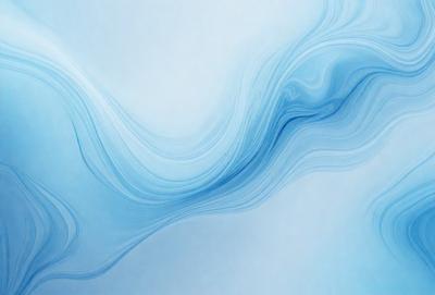 The primary subject of the image is a blue wave or ripple pattern, which is the main focus of the image. The setting is a white background, which provides a clean and minimalistic environment for the wave pattern. The visual style of the image is a digital art or illustration, as it is a computer-generated or digitally created piece. The dominant colors in the image are blue and white, creating a calm and serene atmosphere.