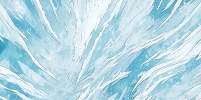 The primary subject of the image is a large, blue, and white wave. The wave is the main focus of the image, and it appears to be a digital art or illustration. The setting is a blue ocean, and the visual style gives the impression of a dynamic and powerful force of nature. The colors and mood of the image are predominantly blue and white, creating a sense of calmness and tranquility.