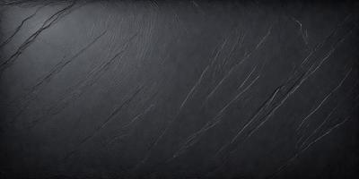 The primary subject of the image is a black leather surface with a pattern of wrinkles and creases. The setting is a dark room, and the visual style appears to be a close-up of the leather surface. The colors and mood of the image are dark and moody, with the black leather creating a dramatic and intense atmosphere.