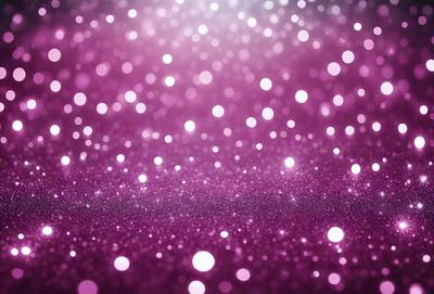 The primary subject of the image is a purple background with a pattern of white dots. The setting appears to be a dark room, and the visual style is a close-up of the purple background with the white dots. The colors and mood of the image are predominantly purple and dark, creating a moody and atmospheric scene.