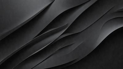 The primary subject of the image is a black and white patterned wallpaper. The setting is a black background, which emphasizes the pattern and texture of the wallpaper. The visual style is a close-up of the wallpaper, showcasing its intricate design. The colors and mood of the image are predominantly black and white, giving it a classic and timeless appearance.