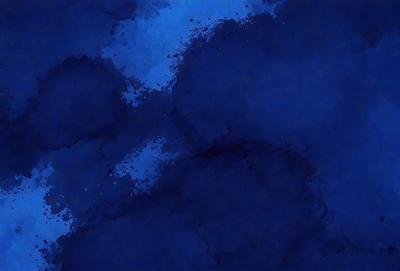 The primary subject of the image is a blue background with a few white specks. The setting appears to be a dark, moody environment. The visual style is a digital art or illustration, with a focus on the blue and white colors. The overall atmosphere is somewhat mysterious and intriguing.