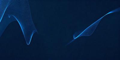 The primary subject of the image is a blue background with two blue and white swirls. The setting is a dark blue background, and the visual style is a digital art or illustration. The colors and mood of the image are predominantly dark and moody, with the blue swirls adding a touch of brightness to the overall atmosphere.