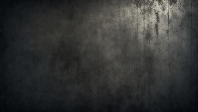 The primary subject of the image is a wall with a grey, textured surface. The setting is a room with a dark, moody atmosphere. The visual style is a photo, and the colors are predominantly grey and black.
