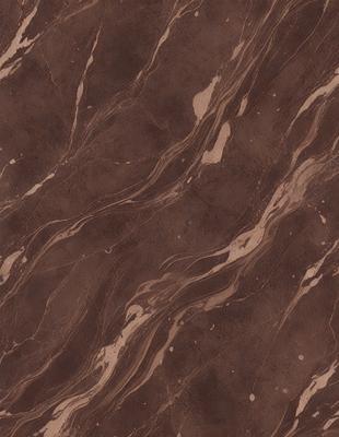 The primary subject of the image is a marble surface with a brown and white color scheme. The setting is a room with a brown and white marble wall, which adds a sense of elegance and sophistication to the space. The visual style of the image is a close-up of the marble surface, showcasing its intricate patterns and textures. The colors and mood of the image are warm and inviting, with the brown and white marble creating a sense of luxury and refinement.