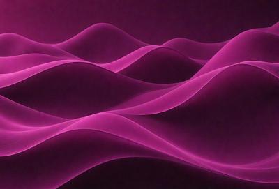 The primary subject of the image is a pink wave pattern, which is the main focus of the image. The setting is a dark background, which contrasts with the pink wave pattern. The visual style is a digital art or illustration, as the wave pattern is created using a computer or digital tools. The colors and mood of the image are predominantly pink, giving it a warm and vibrant atmosphere.