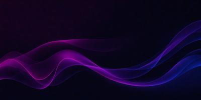 The primary subject of the image is a purple and pink swirl, which appears to be a digital art or illustration. The setting is a dark background, which contrasts with the swirl's vibrant colors. The visual style is artistic and creative, with the swirl resembling a wave or a flowing motion. The colors and mood of the image are lively and energetic, with the purple and pink hues evoking a sense of movement and dynamism.