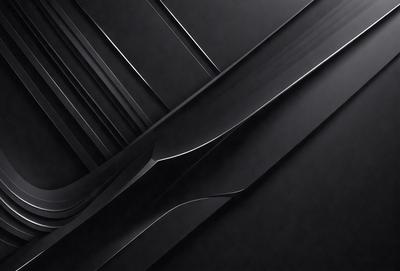 The primary subject of the image is a pair of scissors. The setting is a black background, and the visual style appears to be a digital art or illustration. The scissors are the main focus of the image, and the overall atmosphere is dark and dramatic.